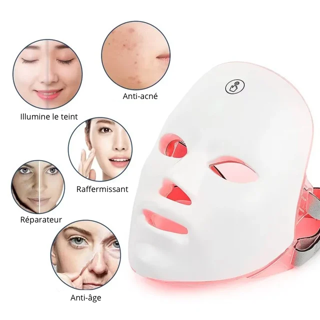Masque à LED pour le visage