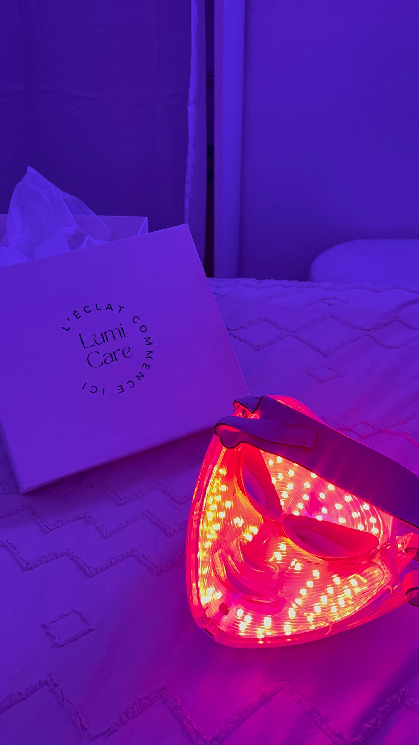 Masque LED LumiCare